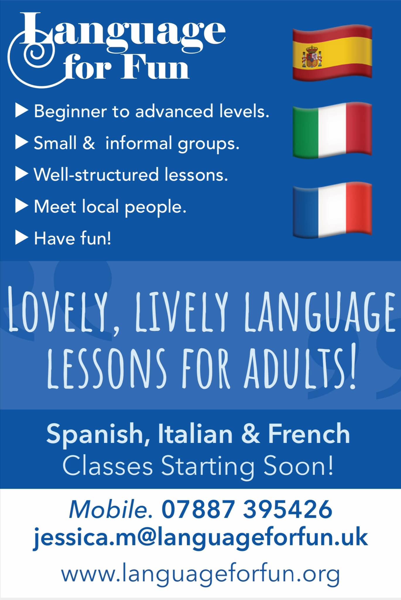 New classes starting September 2026