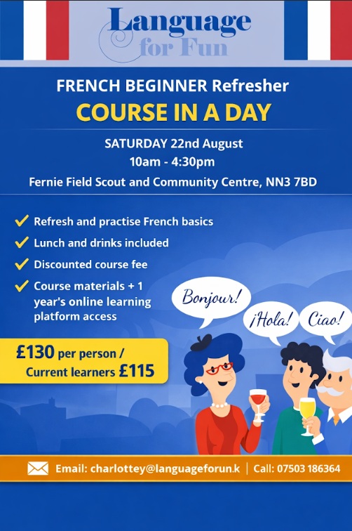 Course In A Day – Beginner Refresher level
