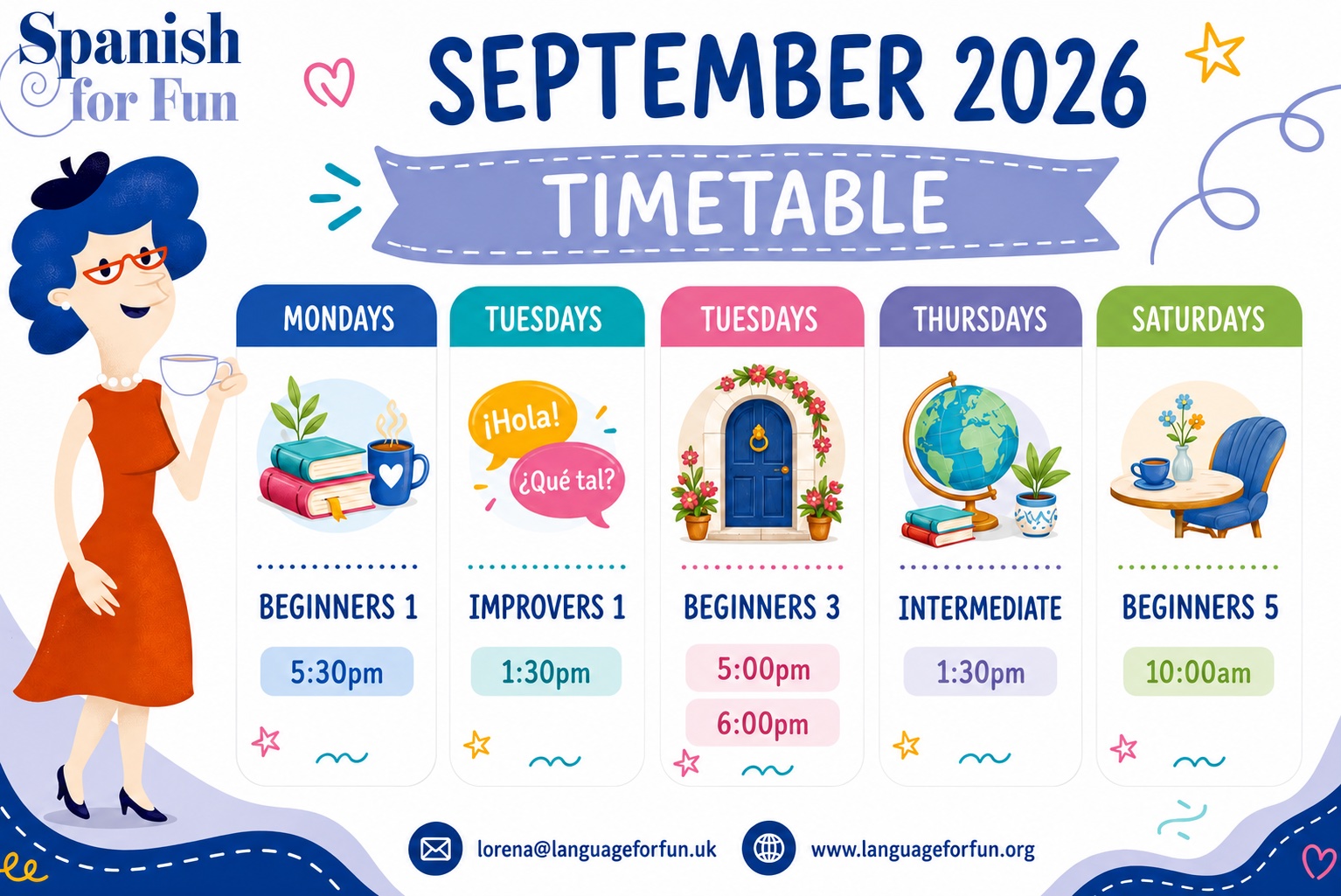 Enrolment for September courses is now open!